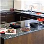 Dessous de Plat en Bois et métal - Rond - Diamètre : 20 cm - Qualité supérieure - Résistant à la Chaleur - pour casseroles Chaud