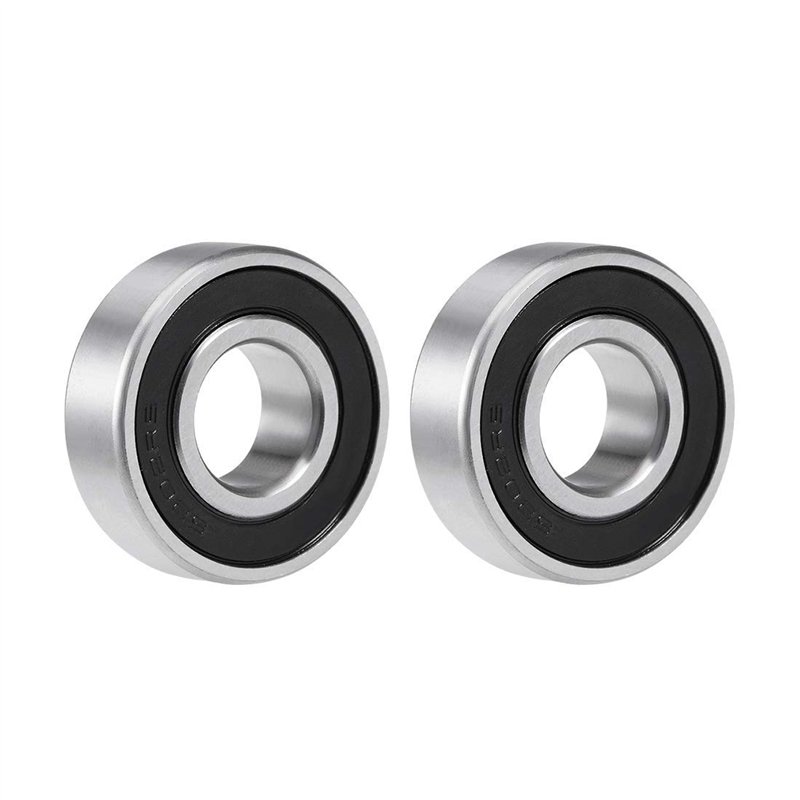 Movilideas - Lot de 2 Butées à Bille, Roulements à Billes 6202-2rs en Acier à Rainure Profonde Scellés en Caoutchouc Double Face