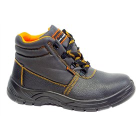 FERKO ZF-60055S/43 Bottes Cuir Noir S1P SRA Bout et Semelle Acier Taille 43