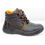 FERKO ZF-60055S/43 Bottes Cuir Noir S1P SRA Bout et Semelle Acier Taille 43