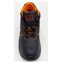 FERKO ZF-60055S/43 Bottes Cuir Noir S1P SRA Bout et Semelle Acier Taille 43