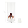 Balvi - Carafe à Eau en Verre Atlantis Octopus. Il y a Une Pieuvre en Verre coloré à l'intérieur. Ave