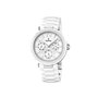 Festina Montre pour Femme F16641/1 Outlet Boîtier en Céramique Bracelet en Céramique Blanc