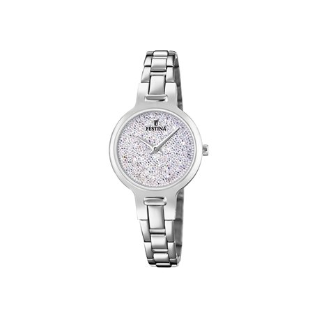 Festina Montre pour Femme F20379/1 Outlet Boîtier en Acier Inoxydable Gris Bracelet en Acier Inoxydable Gris