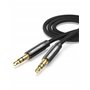 Vention Câble Jack Audio Câble Auxiliaire 3.5mm Mâle vers Mâle Nylon Tressé Jack Stéréo Câble Aux Voiture pour Autoradios