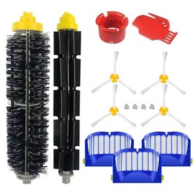 Remplaçant kit Pièces Accessoires pour iRobot Roomba série 600 606 610 614 615 616 620 621 625 630 631 635 640 645 650 655 660 6