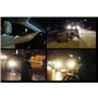 SunAurora Lunettes de Conduite de Nuit,HD Anti-éblouissement Polarisé Sécurité des Lunettes,Protection UV400,Réduire la Fatigue 