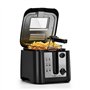 Aigostar Olivia - Friteuse compacte sans BPA avec grande fenêtre de vue et thermostat. Capacité de 2.5L