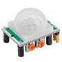 OcioDual Module Capteur de Mouvement HC-SR501 Grand Angle Détecteur Pyro-électrique Motion PIR Infrarouge Passif pour Raspberry
