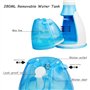 KOREY Défroisseur Vapeur, Fer à Repasser Vertical Portable 1500W 280ML Réchauffage Rapide Défroisseur à Main Vapeur à Vêtements,