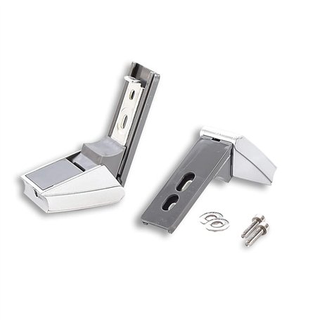 Anakel Home Charnière de porte Kit de réparation pour Liebherr 21312263 | Pièces Détachées pour Frigo Liebherr Acier inoxydable