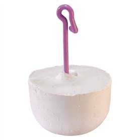 Arquivet Chaux pour perroquets 20 g - Bloc minéral avec iode pour Oiseaux - Complément Alimentaire pour Tous Les Oiseaux domesti