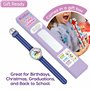 Kiddus Montre Bracelet Éducative pour Enfants. Analogique avec Exercices. Mécanisme en Quartz Japonais. English Version. Blue