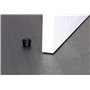 EVI Herrajes I-163-NG Butée de Porte, Finition Noire