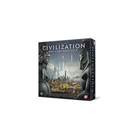 Asmodee - Civilization : Une Aube Nouvelle - Jeu de Société Inspiré du Jeu Vidéo - Conquêtes Épiques pour 2 à 4 Joueurs dès 14 A
