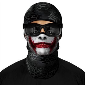 ShopINess Cagoule Unisexe pour Adultes avec Design 3D pour Le Sport Le Festival la Fête d'halloween et Le Carnaval - Joky