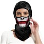 ShopINess Cagoule Unisexe pour Adultes avec Design 3D pour Le Sport Le Festival la Fête d'halloween et Le Carnaval - Joky