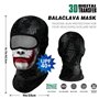 ShopINess Cagoule Unisexe pour Adultes avec Design 3D pour Le Sport Le Festival la Fête d'halloween et Le Carnaval - Joky
