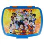 ALMACENESADAN 2716 Appareil à croque-monsieur rectangulaire multicolore Dragon Ball Produit en plastique sans BPA