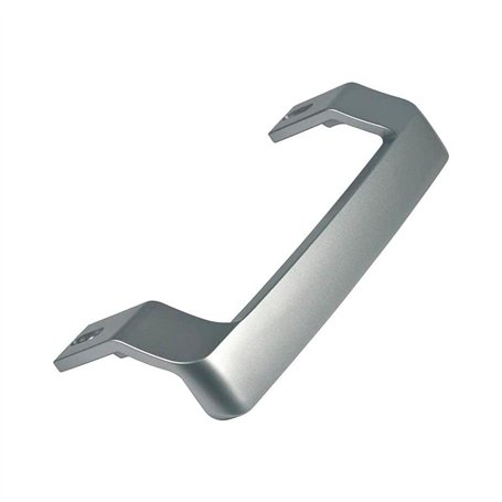 Poignée de porte argentée 260 mm pour Beko 4900061200