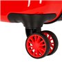 Marvel Spiderman Black Valise Trolley Cabine Rouge 37x55x20 cms Rigide ABS Serrure à combinaison 34L 2,6Kgs 4 roues doubles Baga