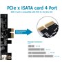 Donkey pc - Carte son PCI Express 5.1 avec haute performance de son direct et surround 3D Sound. Prend en charge la sortie 6 can