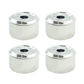 Hostelnovo - Lot de 4 Cendriers à Eau avec Couvercle - Accessoire fumeur Anti-odeurs et Anti-fumée - Dimensions 9 x 7 cm - Porta