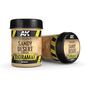 (AK8022) - AK Interactive Terrain 250ml - Sandy Desert