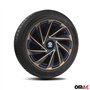 Sparco Enjoliveurs Varese - 16-pouces - Doré/Noir - Set de 4 pièces