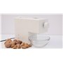 Pelamatic Machine à Éplucher les Amandes Électrique Robito, Blanc