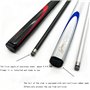 MENG The Wear-Resistant À L'Usure Pool Cue 1/2 Section Handraft Snooker Cue, Cues de La Piscine En Fibre de Carbone Adulte, Avec