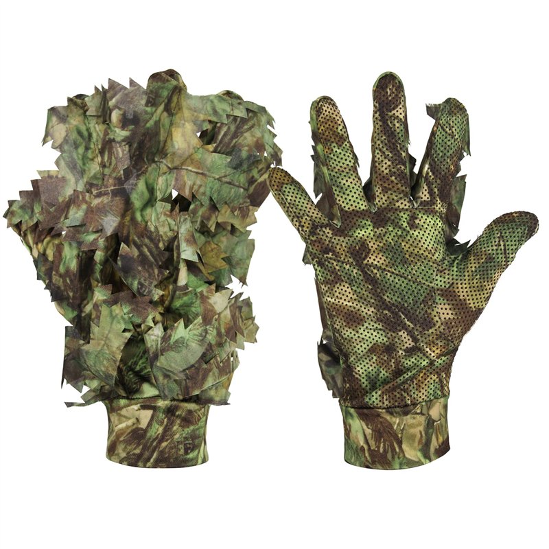 Image secondaire de GUGULUZA Gants de Camouflage 3D pour la Chasse, Combinaison Woodland