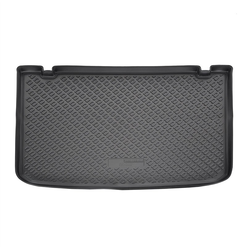 J&J AUTOMOTIVE | Tapis De Coffre en Caoutchouc TPE Toutes Saisons pour Clio 4 3/5P. Berlina 2012-2019 Bord Haut Noir Antidérapan