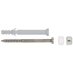 fischer - Fixation pour WC S 8 RD 80 / Blister de 2