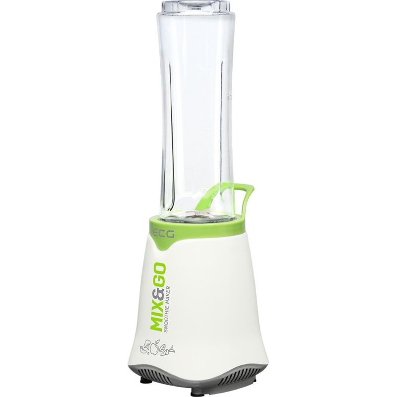 Image secondaire de ECG SM 3510 Mix&Go Mini Blender Smoothie, Plastique, 600 milliliters, Blanc/Vert