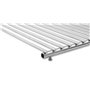 Grille de barbecue en inox européene, réglable en largeur, de 65-90x45cm, Grille Extensible