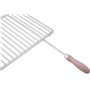 Grille de barbecue en inox européene, réglable en largeur, de 50-60x30cm, Grille Extensible