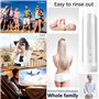 Bidet de voyage portable par YAMI, IPX6 Bidet électrique étanche avec film de décompression automatique et buse Réglage de 180 d