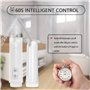 Bidet de voyage portable par YAMI, IPX6 Bidet électrique étanche avec film de décompression automatique et buse Réglage de 180 d
