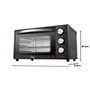 Four Electrique - Double Protection en Verre - 15 litres