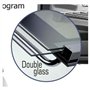Zilan, Four Electrique - Double Protection en Verre - 15 litres, Noir