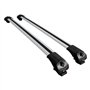 apline Compatible avec Dacia Duster 2 (HM) 2018-2024 ACE-1 Barres de Toit Railing Porte-Bagages de Voiture Gris Aluminium 2 Barr