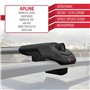 apline Compatible avec Dacia Duster 2 (HM) 2018-2024 ACE-1 Barres de Toit Railing Porte-Bagages de Voiture Gris Aluminium 2 Barr