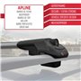 apline Compatible avec Dacia Duster 2 (HM) 2018-2024 ACE-1 Barres de Toit Railing Porte-Bagages de Voiture Gris Aluminium 2 Barr