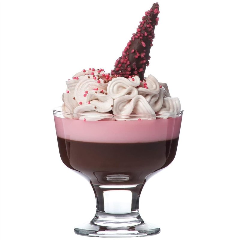 LAV Destina Lot de 6 Coupes à Glace | Verres à Cocktail Fruit | 285 cc