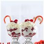 LAV Destina Lot de 6 Coupes à Glace | Verres à Cocktail Fruit | 285 cc