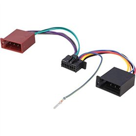 Sound-way Faisceau câble Adaptateur ISO autoradio Radio Compatible avec Kewnood JVC aprés 2017