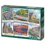 Jumbo, Falcon de Luxe – Puzzles de l'Écosse pour Adultes 1000 pièces