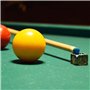 RIVIEVAL Punta de Taco de billar (Azul) Lot de 24 Pointes à Visser, Pointes de Queue de Billard Bleues de Remplacement avec boît