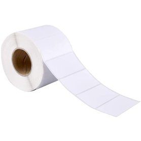 1000 Étiquettes Autocollantes Cuisine Bureau Adhésives Confiture de Cuisine Blanche 6x3cm